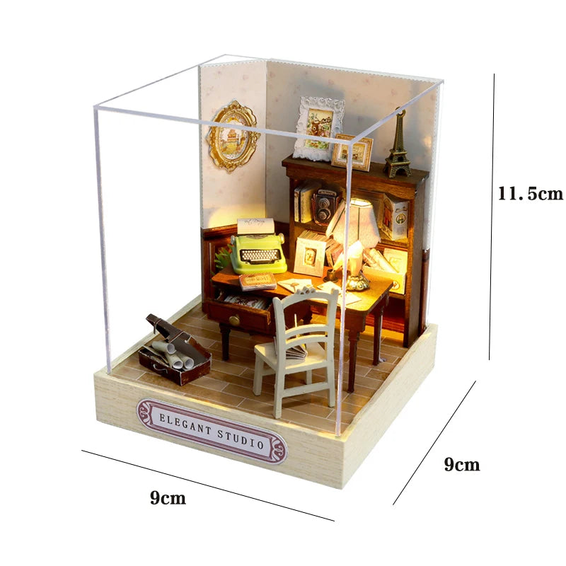 Cozy Glow Miniature House Kit