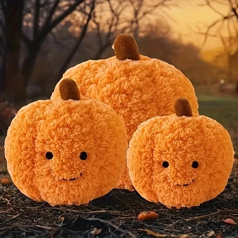 Pumpkin Cozy Plush Pillow