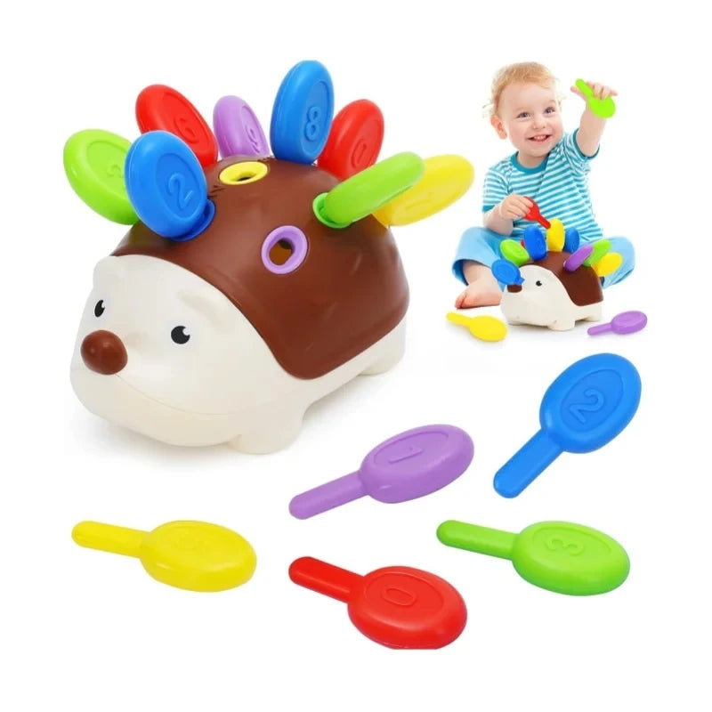 Montessori Sensory Hedgehog Toy for Toddlers