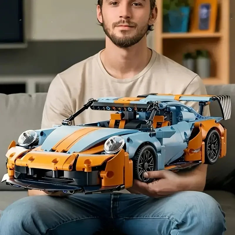 Classic Sports Car 3D Building Set