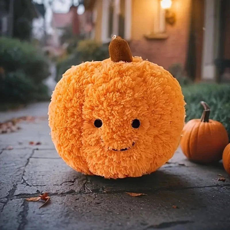 Pumpkin Cozy Plush Pillow