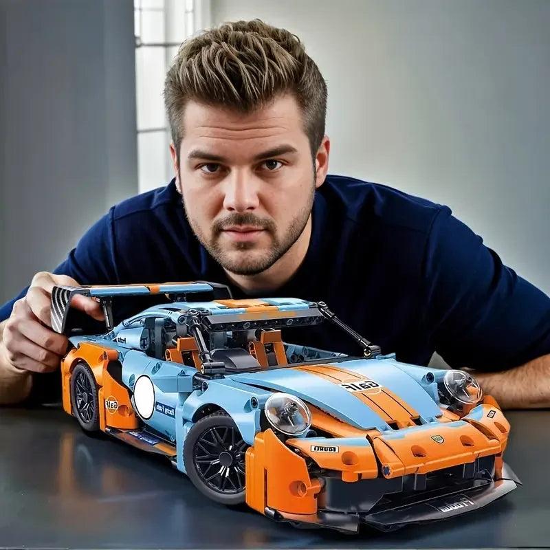 Classic Sports Car 3D Building Set