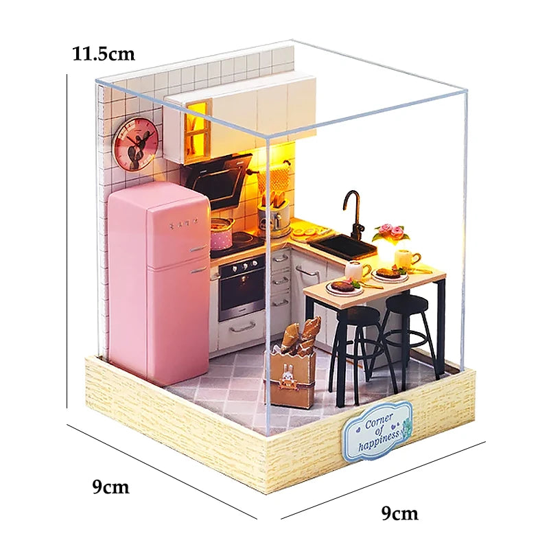 Cozy Glow Miniature House Kit
